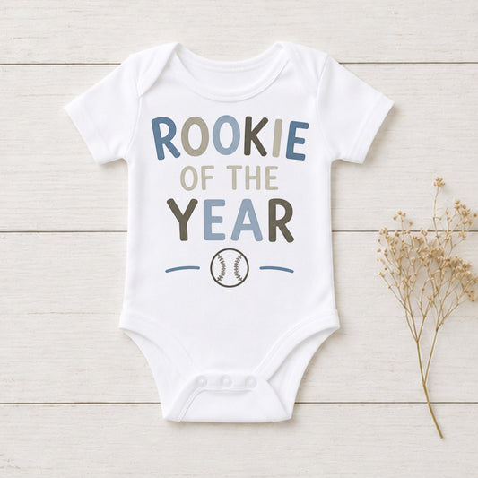 Rookie Of The Year - First Birthday Bodysuit