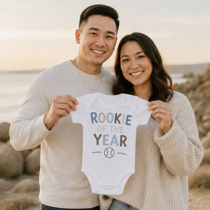Rookie Of The Year - First Birthday Bodysuit