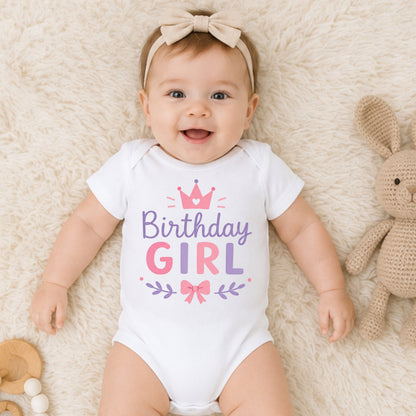 Birthday Girl I - First Birthday Bodysuit