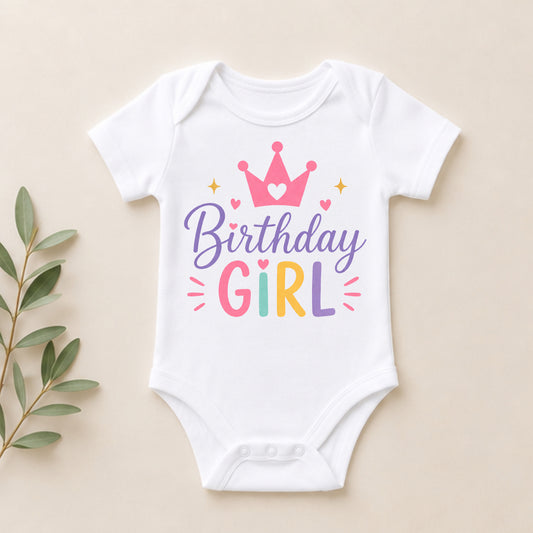 Birthday Girl II - First Birthday Bodysuit