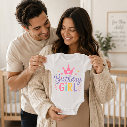 Birthday Girl II - First Birthday Bodysuit