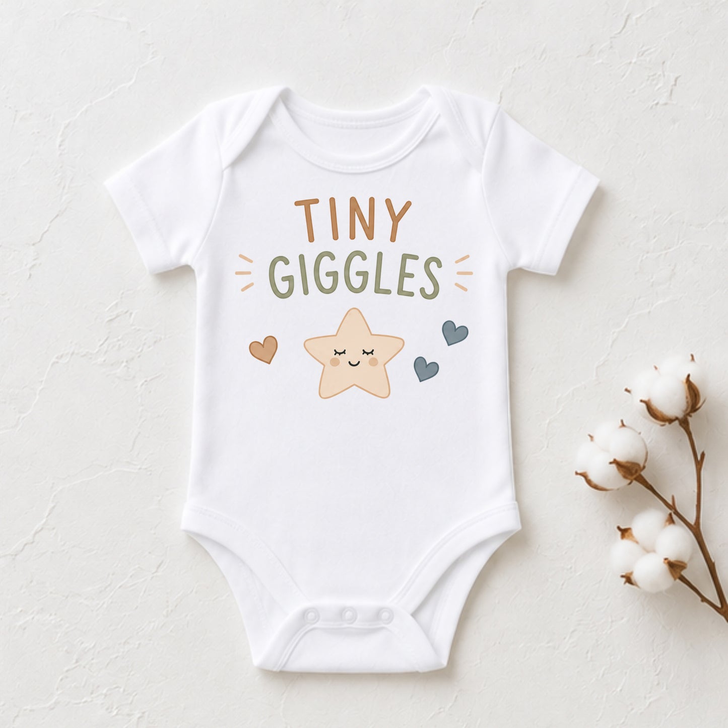 Tiny Giggles - First Moments Bodysuit