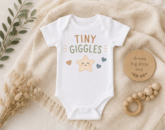 Tiny Giggles - First Moments Bodysuit