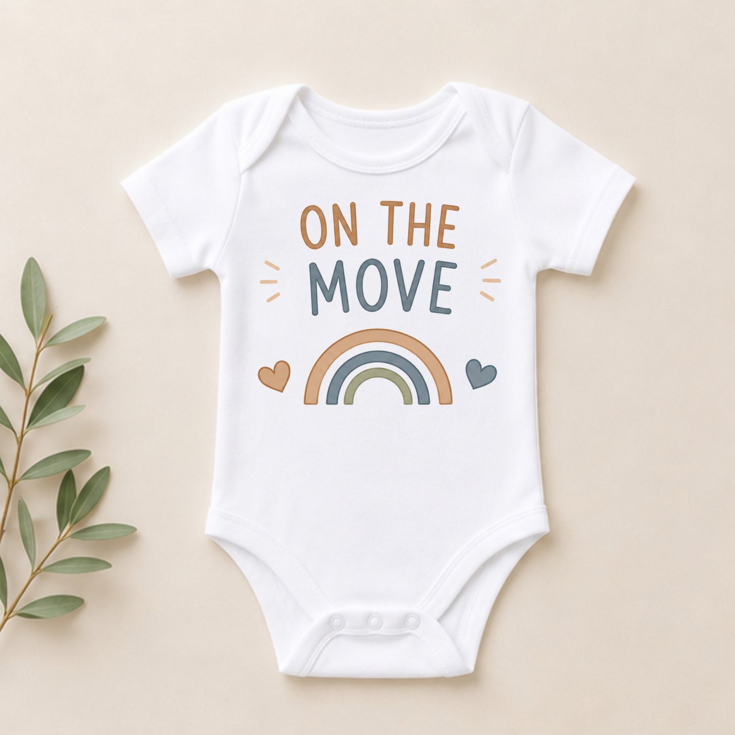 On The Move I - First Moments Bodysuit
