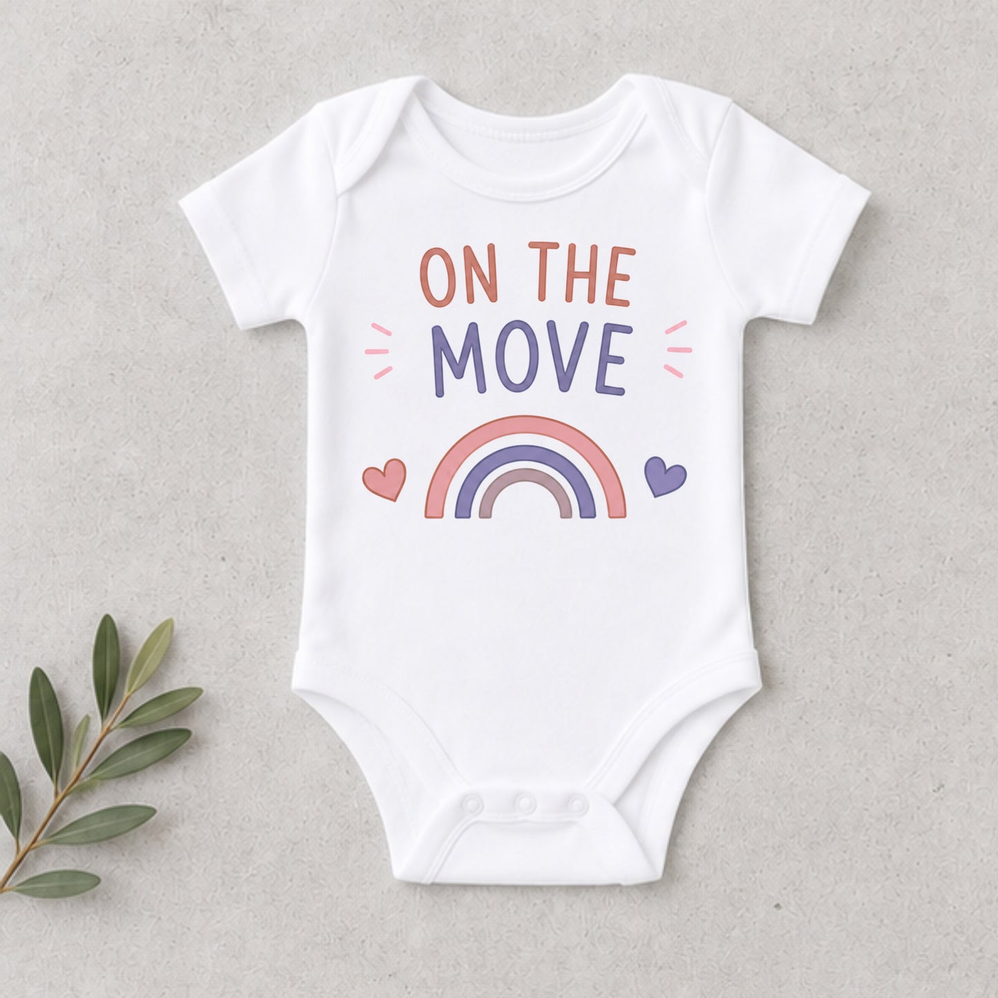 On The Move II - First Moments Bodysuit