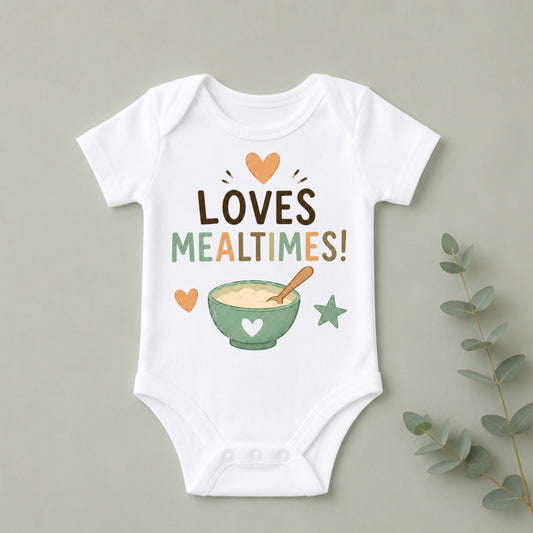 Loves Mealtimes - First Moments Bodysuit