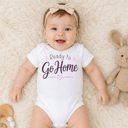 Ready To Go Home II - Going Home Bodysuit (Purple)