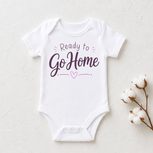 Ready To Go Home II - Going Home Bodysuit (Purple)
