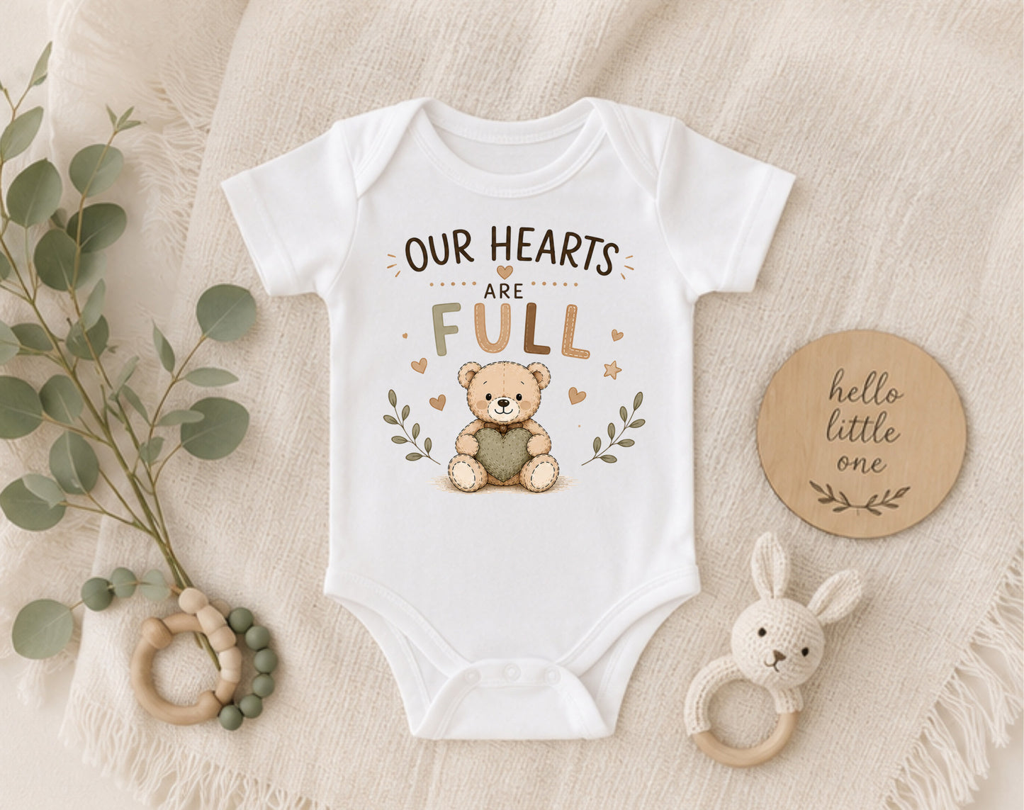 Our Hearts Are Full - Going Home Bodysuit