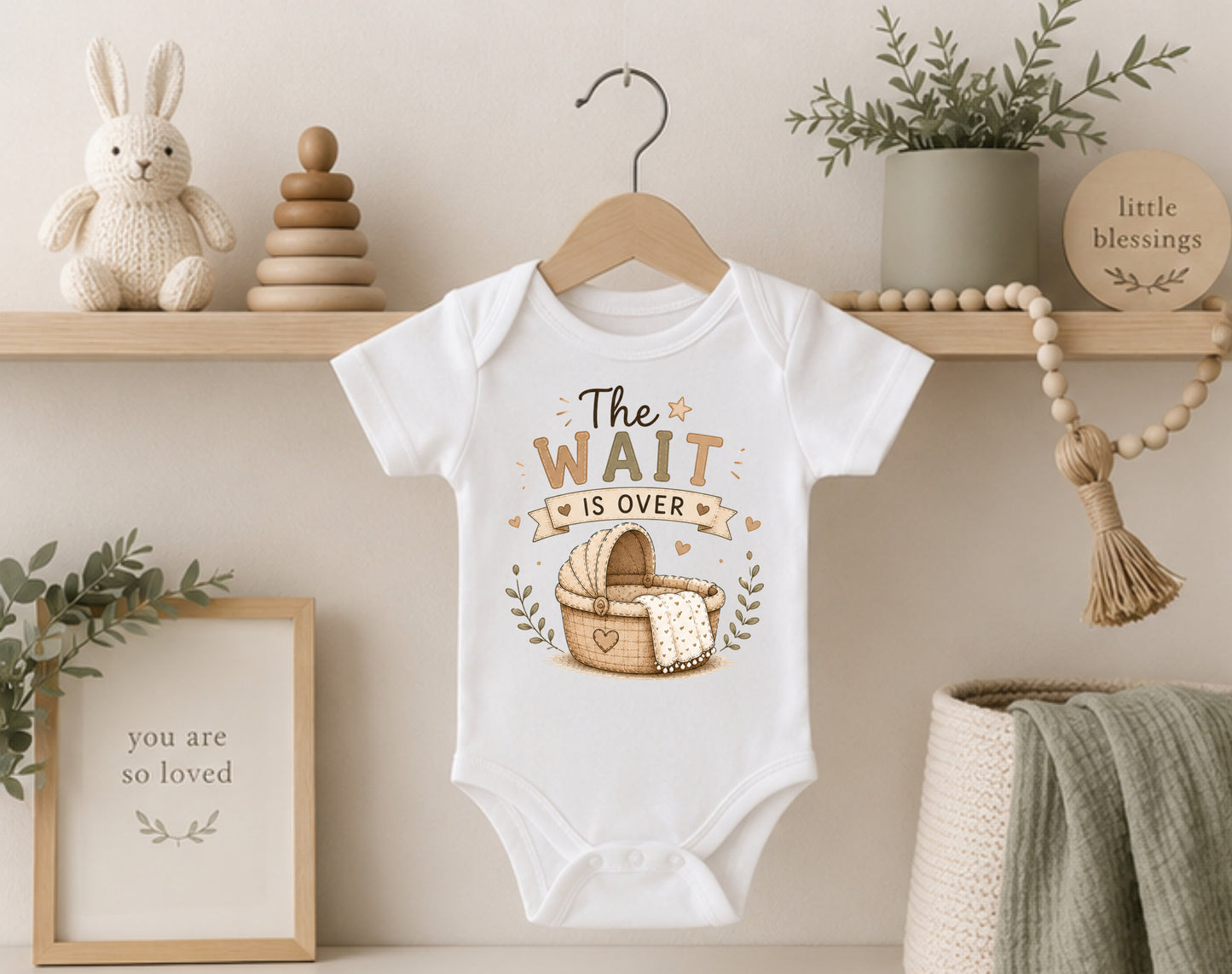The Wait Is Over - Going Home Bodysuit