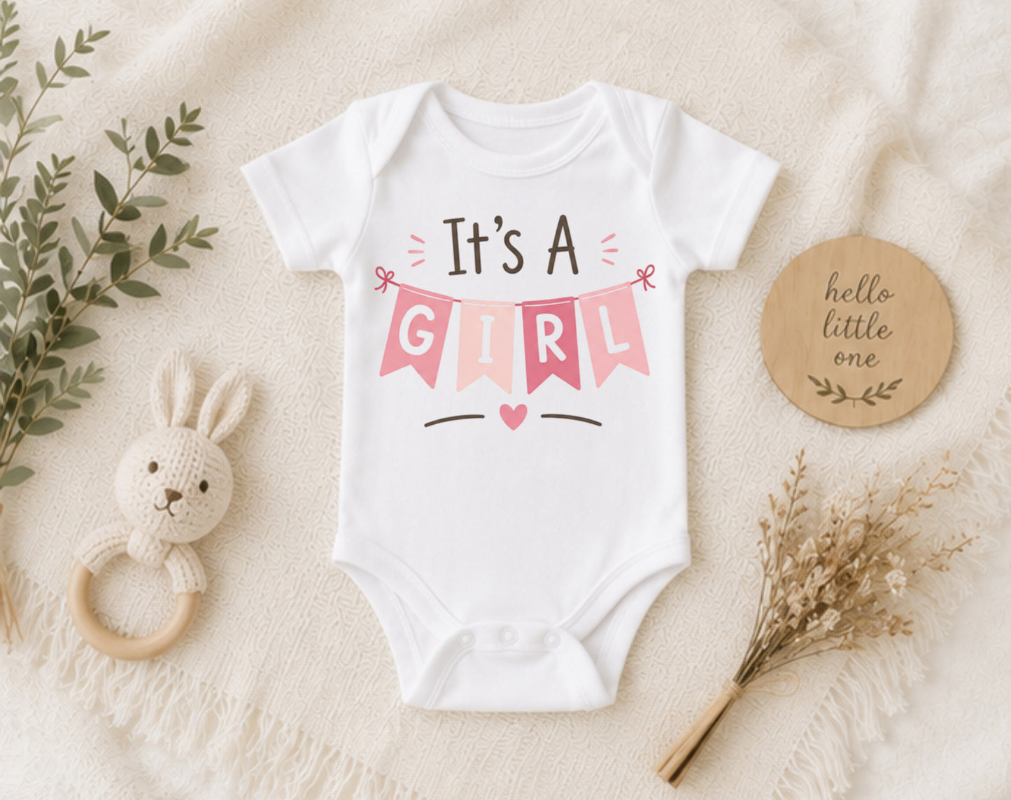 It's a Girl! - Gender Reveal Bodysuit II