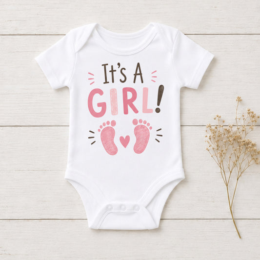 It's a Girl! - Gender Reveal Bodysuit V