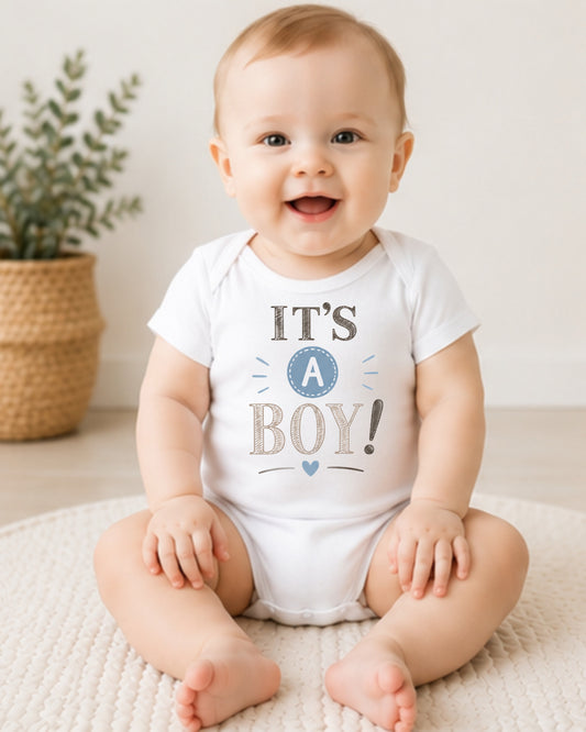 It's a Boy! - Gender Reveal Bodysuit I