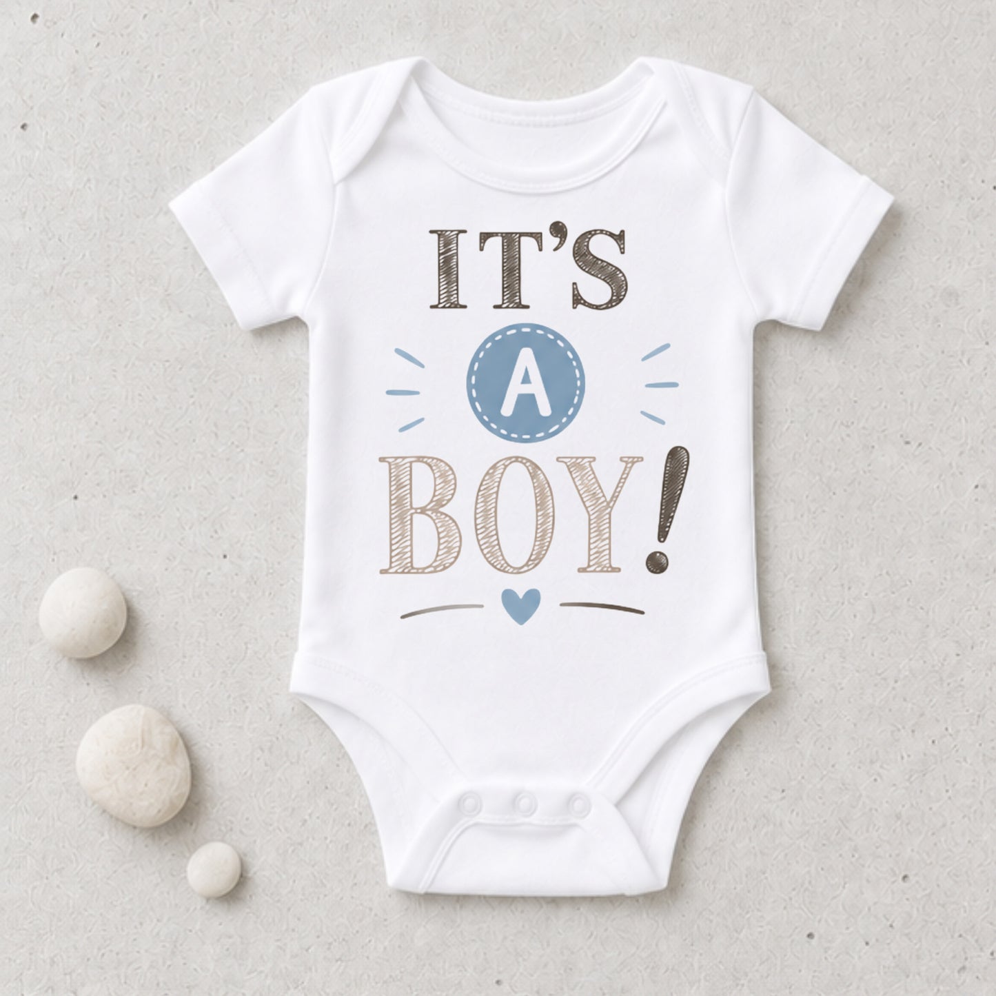 It's a Boy! - Gender Reveal Bodysuit I