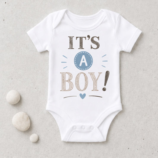 It's a Boy! - Gender Reveal Bodysuit I