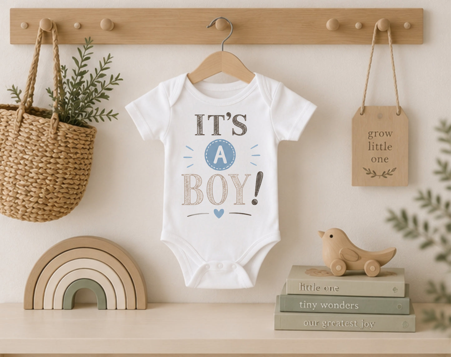 It's a Boy! - Gender Reveal Bodysuit I