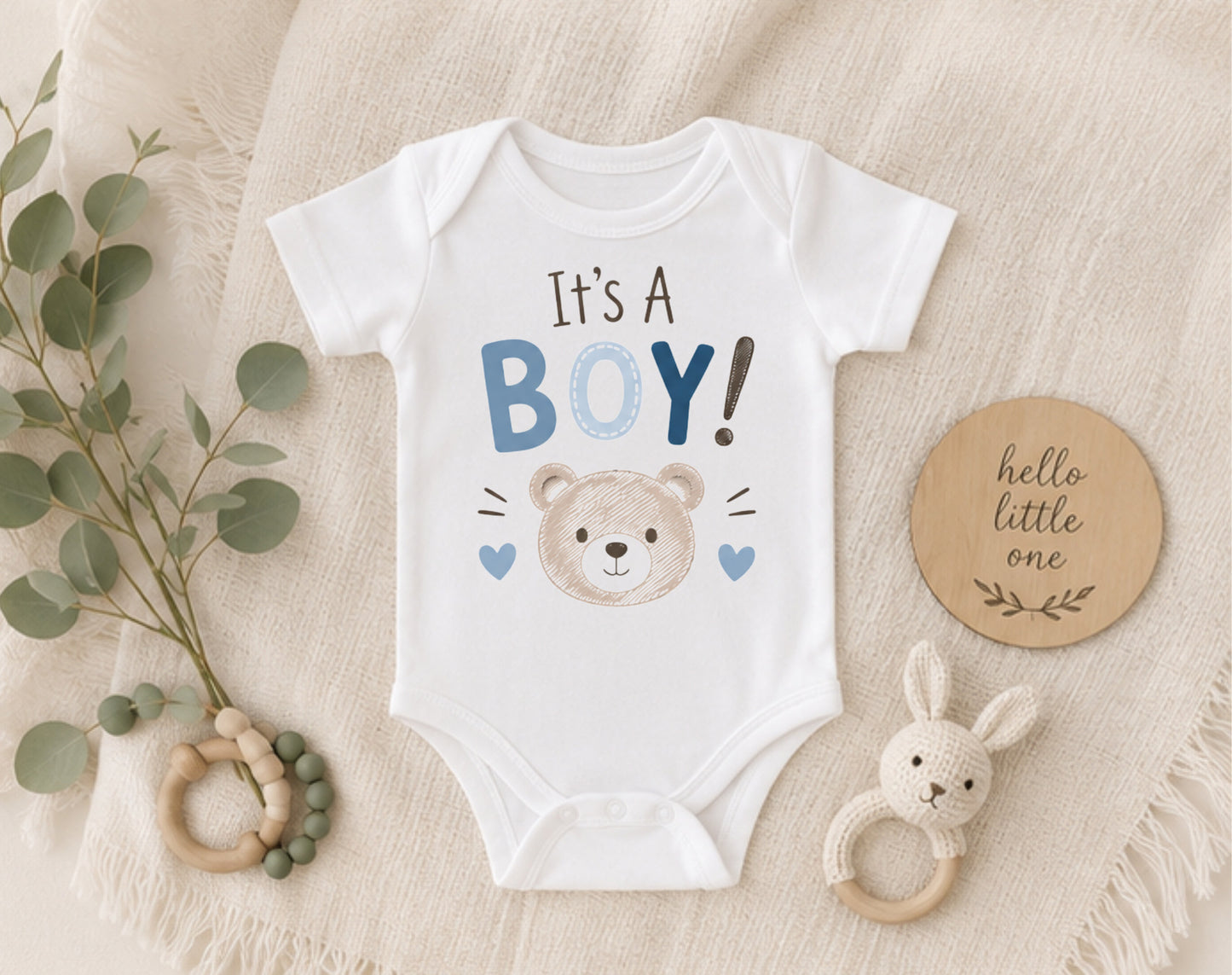 It's a Boy! - Gender Reveal Bodysuit II