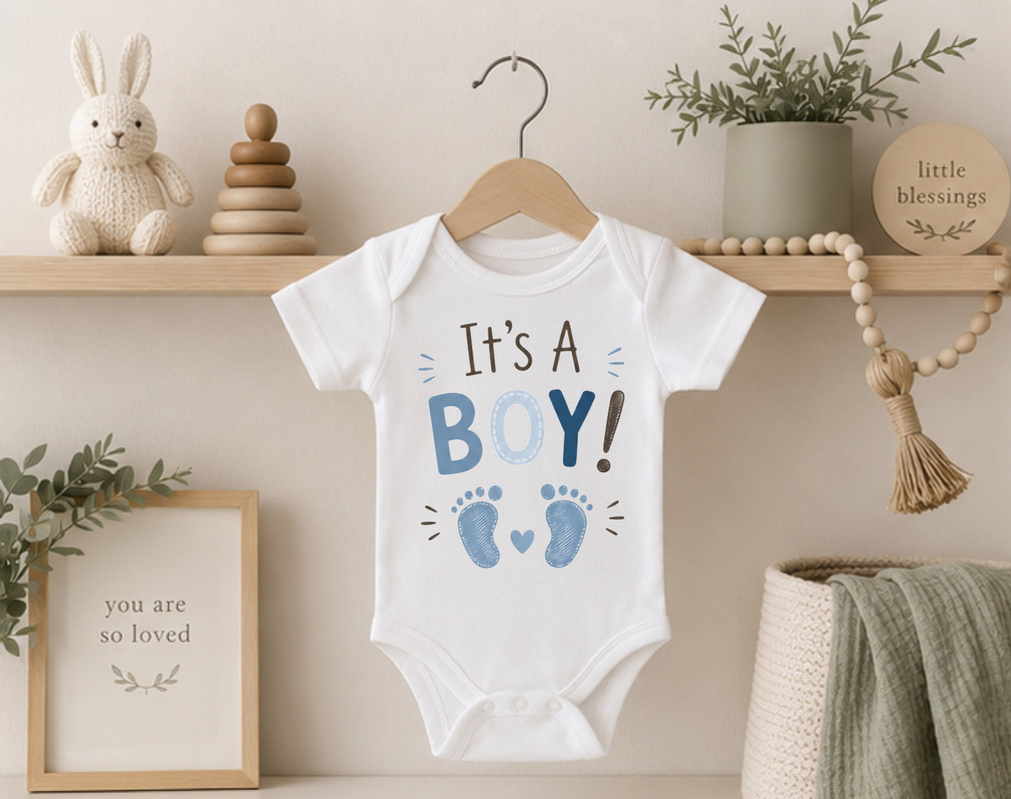 It's a Boy! - Gender Reveal Bodysuit III
