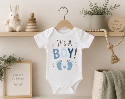 It's a Boy! - Gender Reveal Bodysuit III