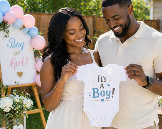 It's a Boy! - Gender Reveal Bodysuit IV