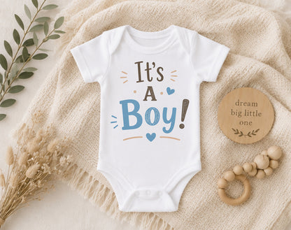 It's a Boy! - Gender Reveal Bodysuit IV