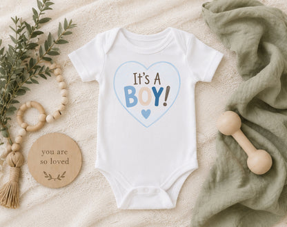 It's a Boy! - Gender Reveal Bodysuit V