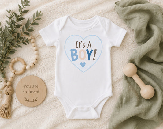 It's a Boy! - Gender Reveal Bodysuit V