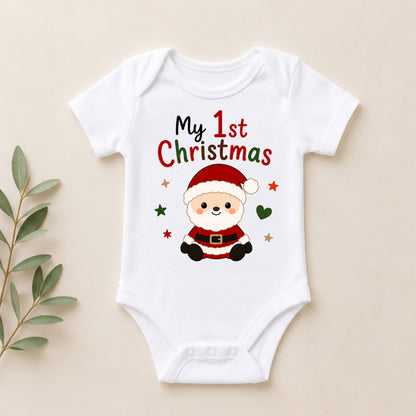 My 1st Christmas I - Holiday Christmas Bodysuit
