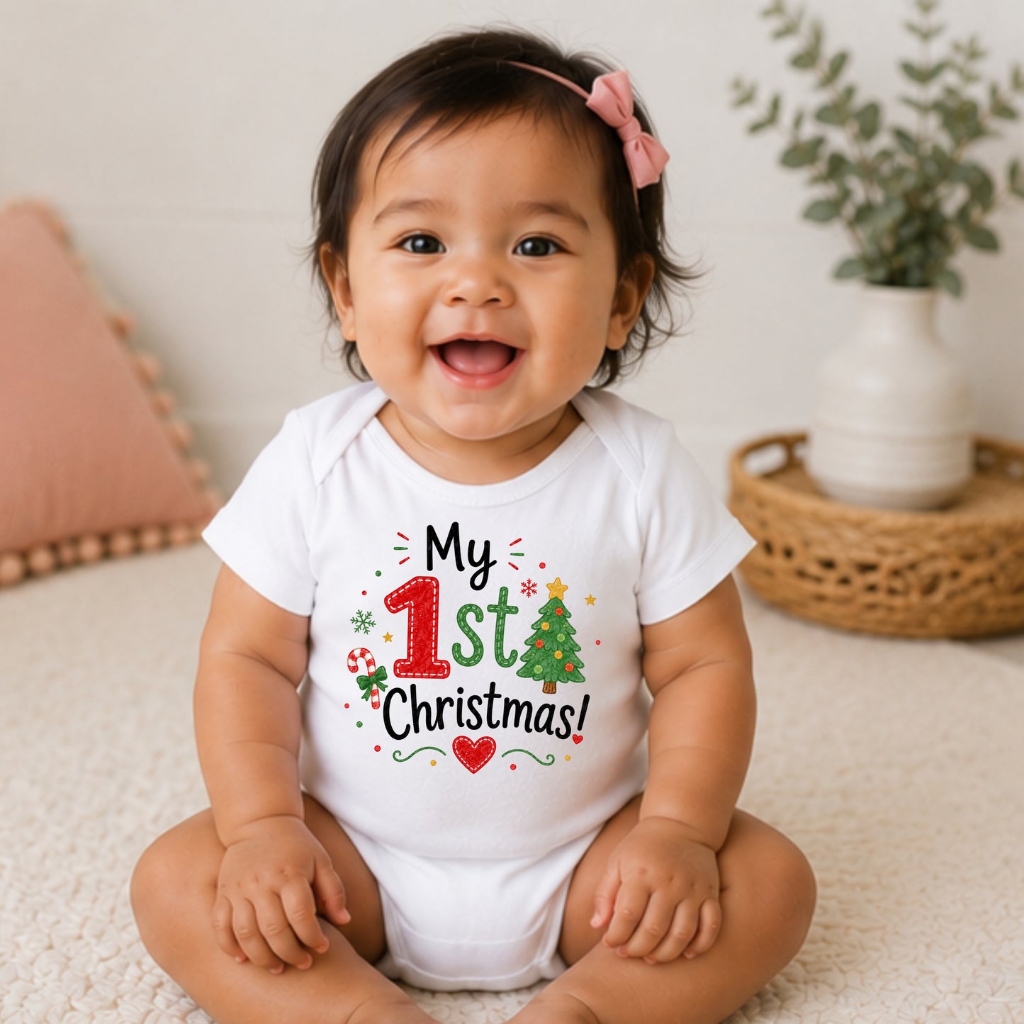 My 1st Christmas II - Holiday Christmas Bodysuit