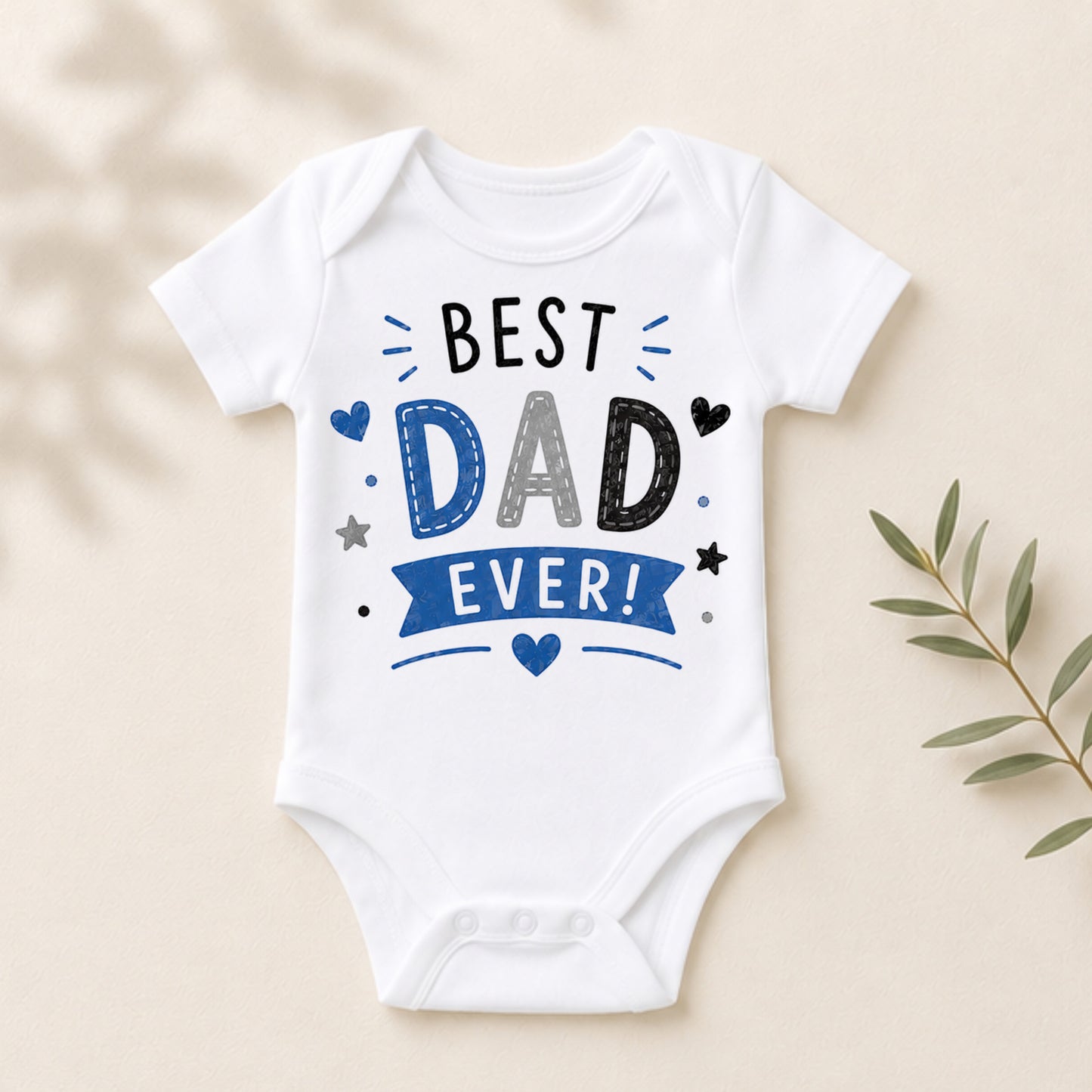 Best Dad Ever - Holiday Father's Day Bodysuit