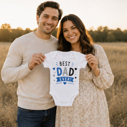 Best Dad Ever - Holiday Father's Day Bodysuit