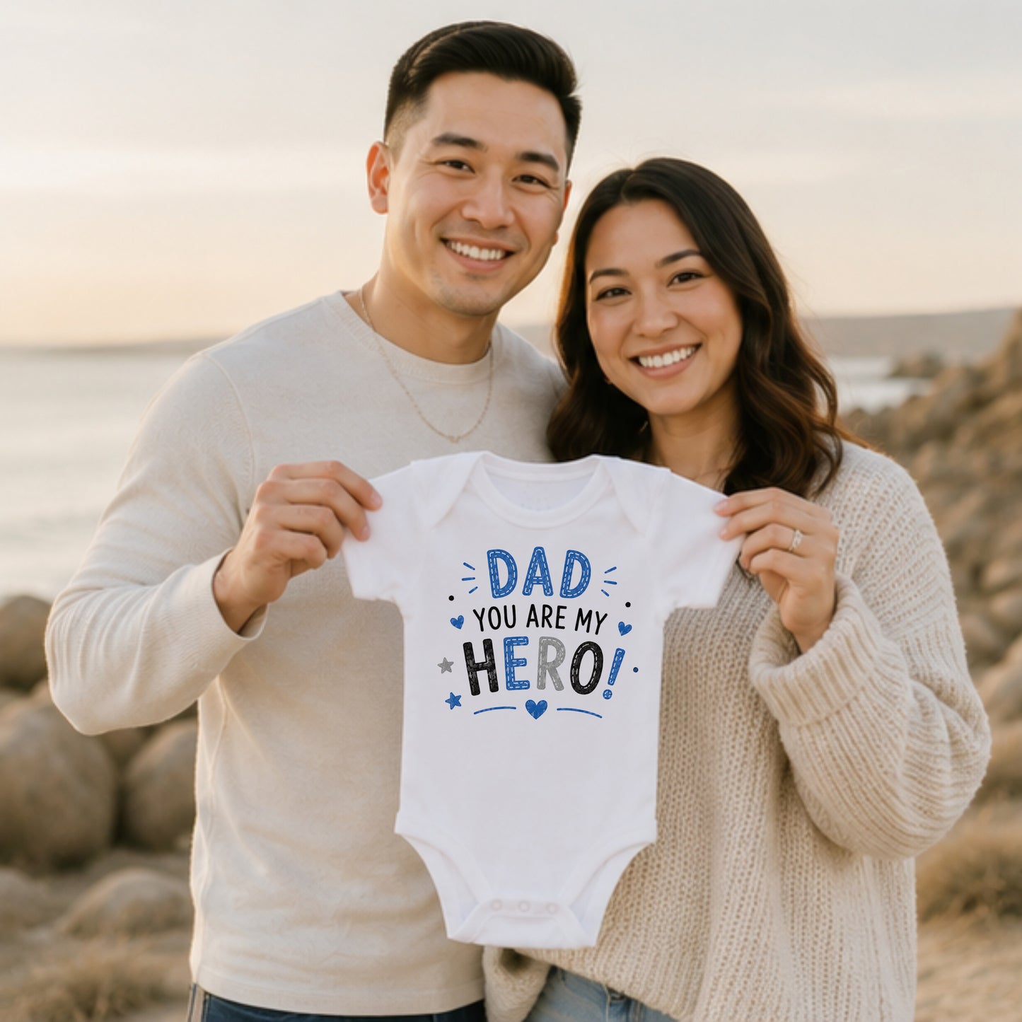 Dad You Are My Hero - Holiday Father's Day Bodysuit