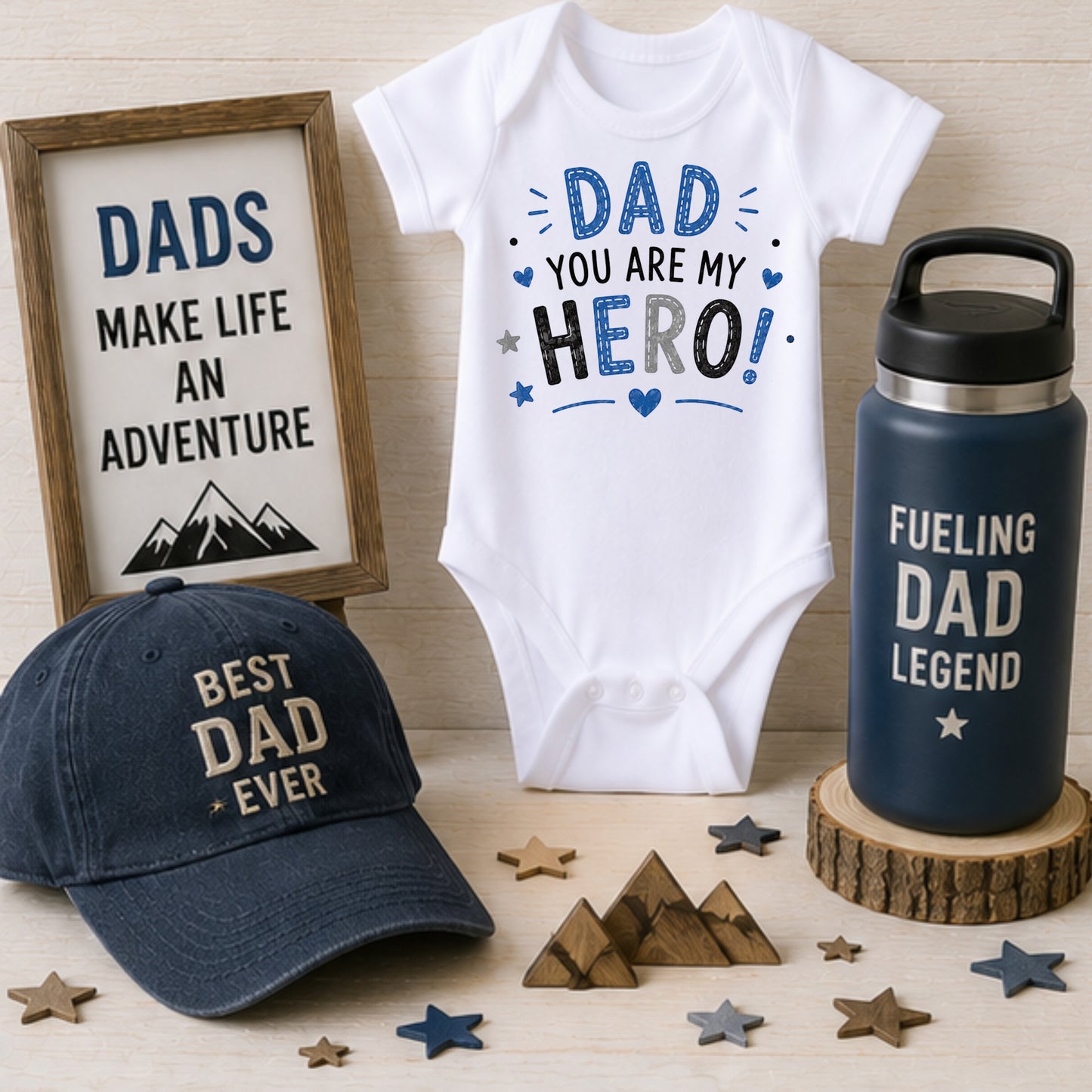 Dad You Are My Hero - Holiday Father's Day Bodysuit