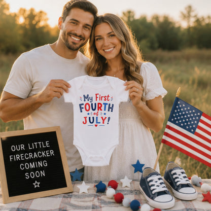 My First Fourth of July I - Holiday Fourth of July Bodysuit