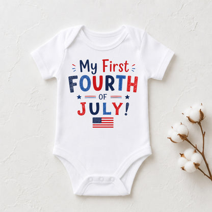 My First Fourth of July II - Holiday Fourth of July Bodysuit