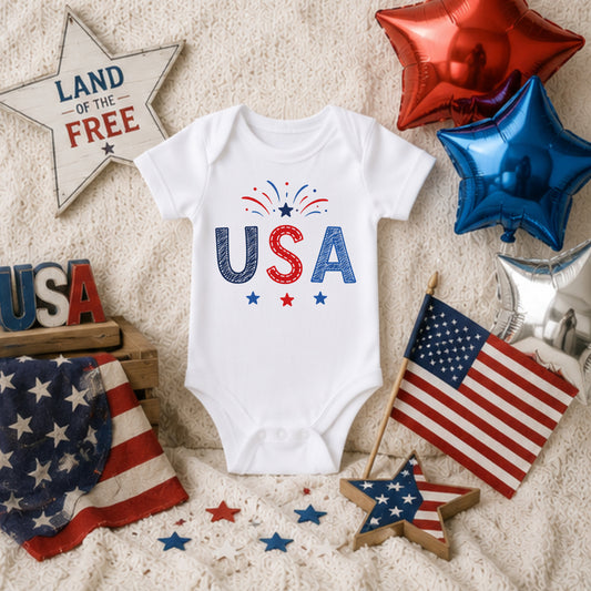 USA - Holiday Fourth of July Bodysuit