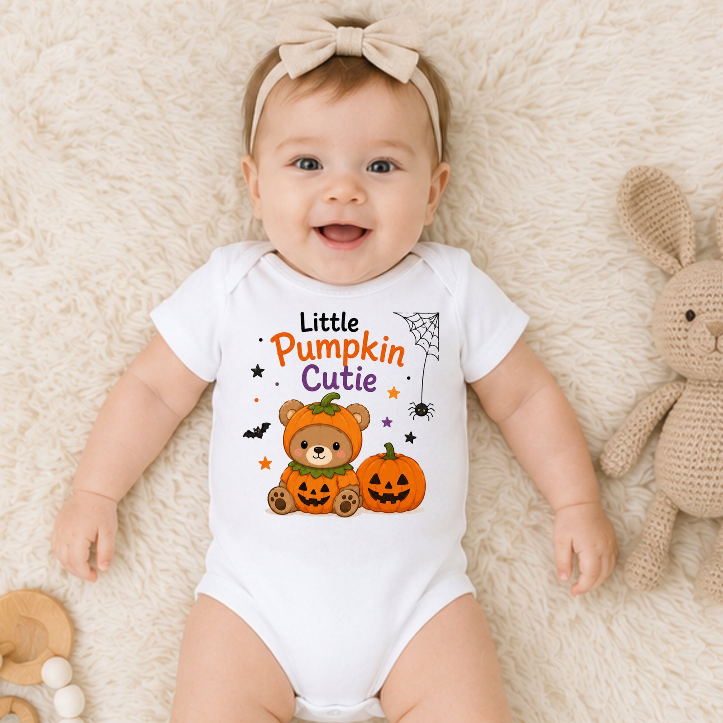 Little Pumpkin Cutie - Holiday Halloween Bodysuit