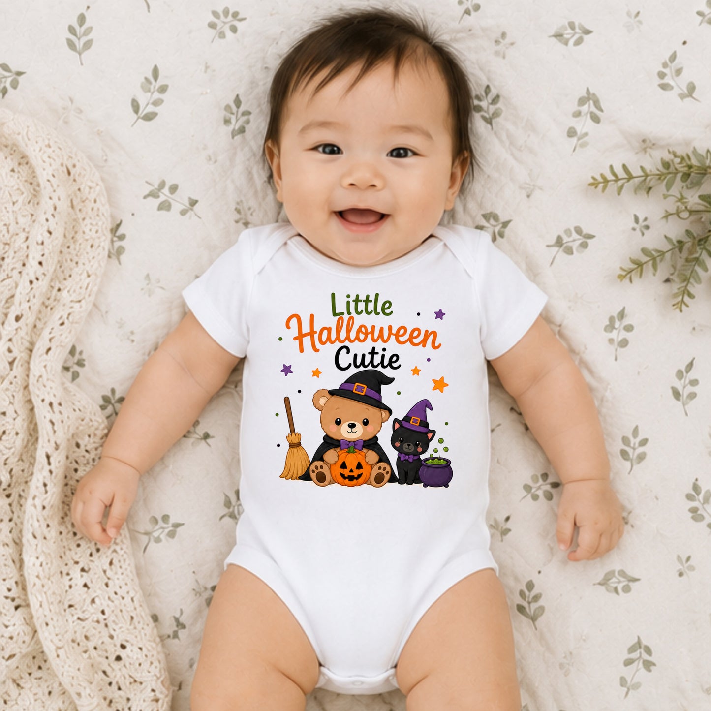 Little Halloween Cutie - Holiday Halloween Bodysuit