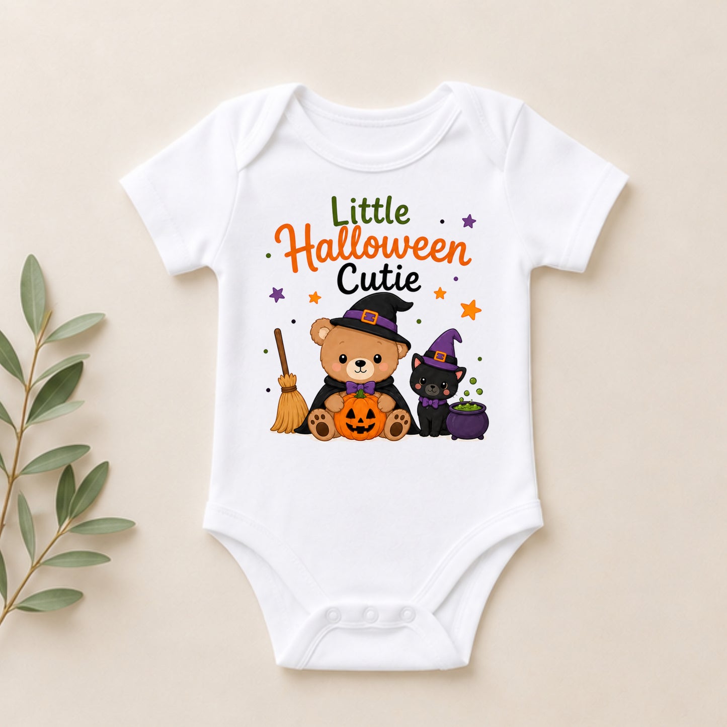 Little Halloween Cutie - Holiday Halloween Bodysuit
