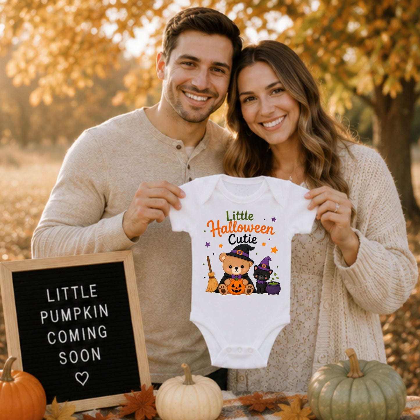 Little Halloween Cutie - Holiday Halloween Bodysuit