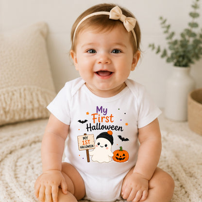 My First Halloween I - Holiday Halloween Bodysuit