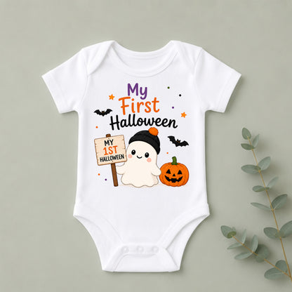 My First Halloween I - Holiday Halloween Bodysuit