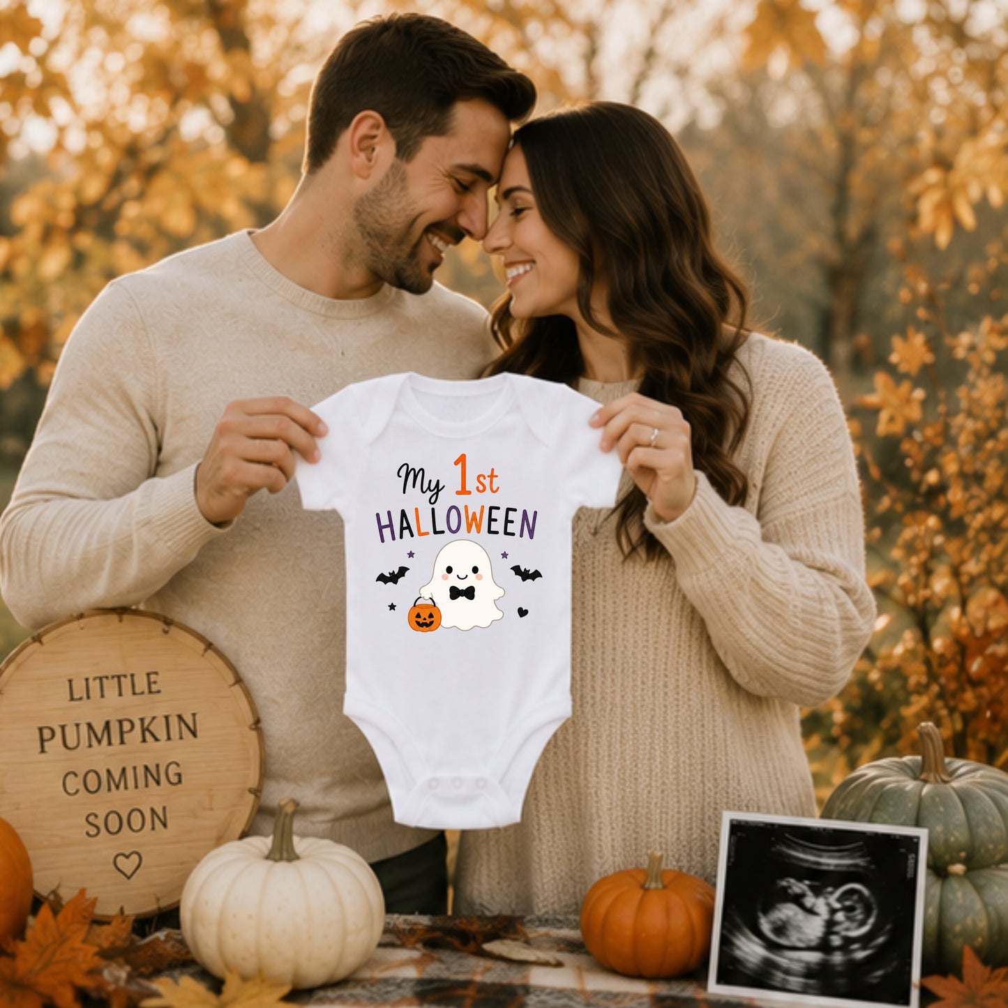My 1st Halloween I - Holiday Halloween Bodysuit