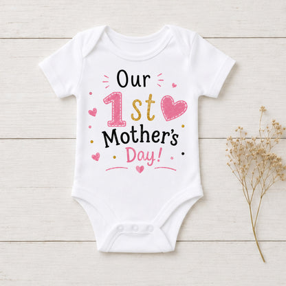 Our 1st Mother's Day - Holiday Mother's Day Bodysuit