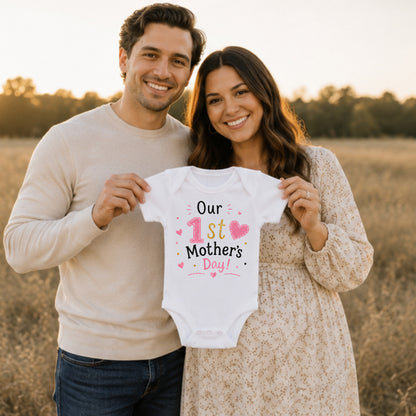 Our 1st Mother's Day - Holiday Mother's Day Bodysuit
