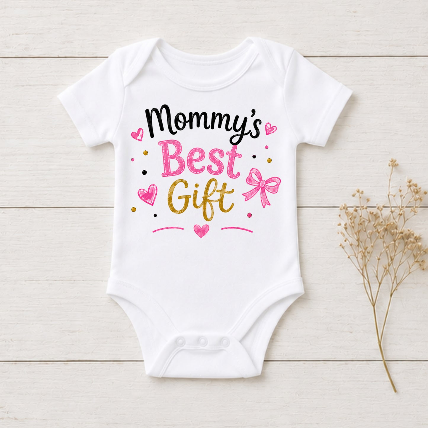 Mommy's Best Gift - Holiday Mother's Day Bodysuit