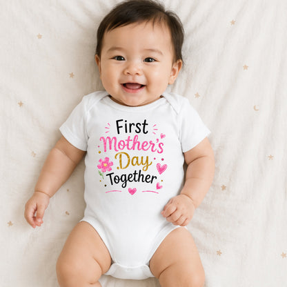 First Mother's Day Together - Holiday Mother's Day Bodysuit
