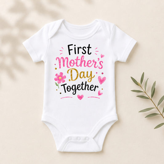 First Mother's Day Together - Holiday Mother's Day Bodysuit