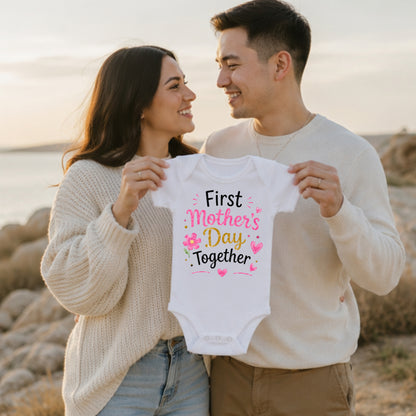 First Mother's Day Together - Holiday Mother's Day Bodysuit