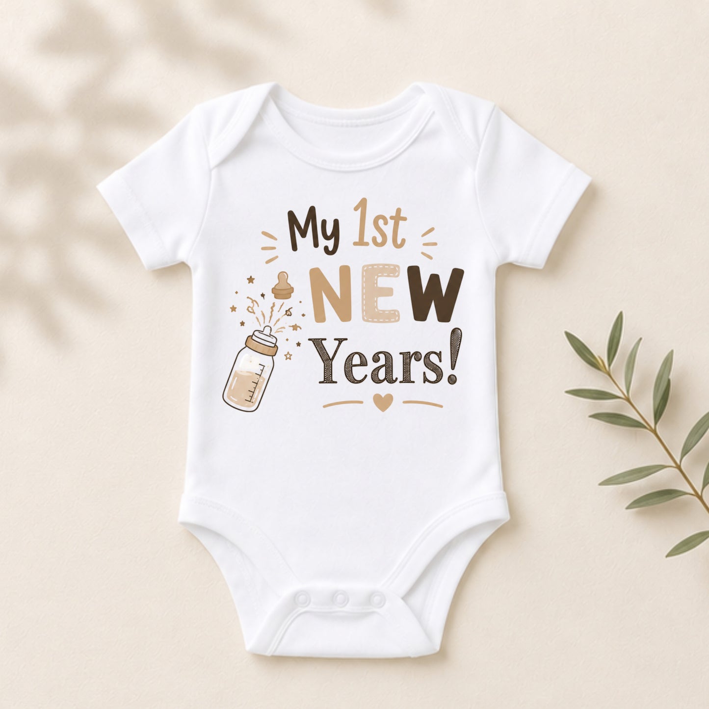 My 1st New Year's I - Holiday New Year's Bodysuit